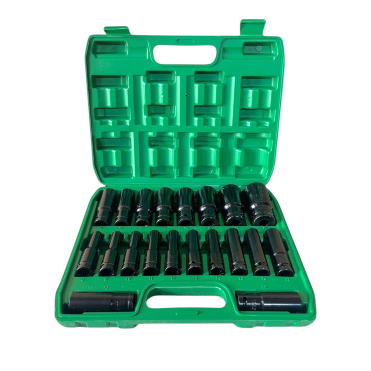 Набор ударных торцевых головок 20 предметов, 1/2, кейс