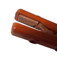 электродержатель 500 a, латунь, 45/90/180⁰, рукоять термопластик, эконом, "maximum" mx 06164 оптом